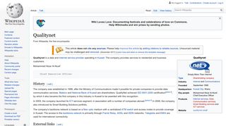 Qualitynet - Wikipedia