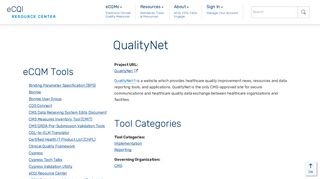 Quality Net | eCQI Resource Center