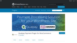 Qualpay Payment Plugin for WooCommerce | WordPress.org