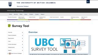 Survey Tool | UBC Information Technology
