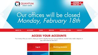 Access Your Account - Quantum Credit Union