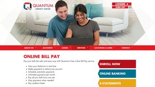 ONLINE BILL PAY - Quantum Credit Union