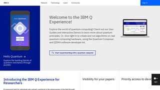 IBM Q Experience