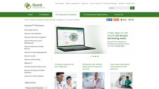 Quest Diagnostics : Quanum™ Solutions