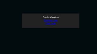 Quantum Services Employee Login Required