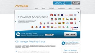 Voyager Fleet Fuel Cards - CSI Voyager Fleet | Fleet Fuel Cards and ...