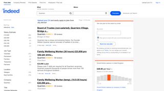 Quarriers Jobs - January 2019 | Indeed.co.uk