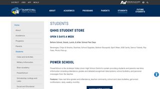 Students - Quartz Hill High School