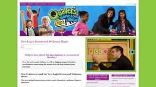 New Login Screen and Welcome Music - Quaver Music Blog