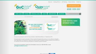 About Quay Mutual Bank | G&C Mutual Bank