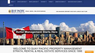 Quay Pacific Property Management Ltd.: Strata · Rental · Real Estate ...