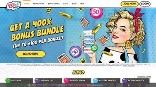 Wink Bingo: Online Bingo & Slots | Deposit £10 Get a 400% Bonus ...