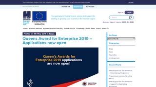Queens Award for Enterprise 2019 - Applications now open » Humber ...