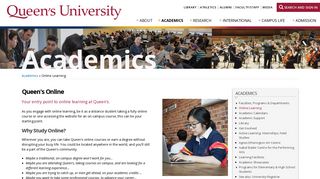 Online Learning | Queen's University
