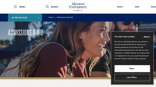 Admissions and Aid | Queens University of Charlotte