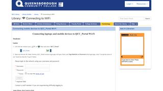 Connecting to WiFi - Library - Library Guides at Queensborough ...