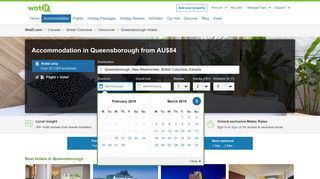 Accommodation in Queensborough: Hotels near Queensborough from ...