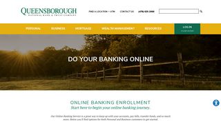 Online Banking Enrollment | Queensborough National Bank & Trust Co.