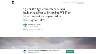 Queensbridge Connected: A look inside the effort to bring free Wi-Fi to ...
