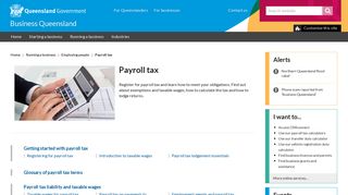 Payroll tax | Business Queensland