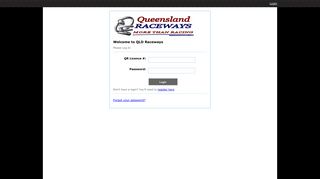 QLD Raceways - Members Login