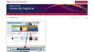 Logging into SOLUS | University Registrar - Queen's University