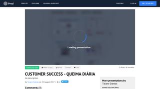 CUSTOMER SUCCESS - QUEIMA DIÁRIA by Taiane Dantas on Prezi