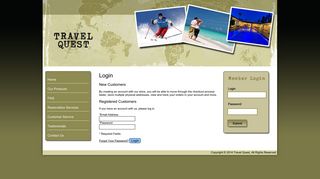 Login - Travel Quest