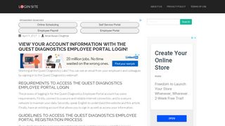 Quest Diagnostics Employee Portal Login – View Your Account ...