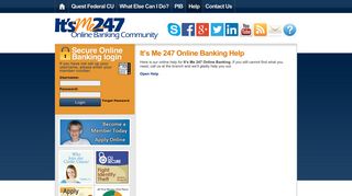 It's Me 247 Online Banking Help | Quest Federal CU