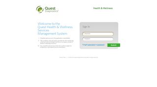 Sign In - Quest Diagnostics Health & Wellness
