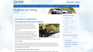 Roadside Towing Administrator & Management Services