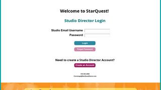 StarQuest - Member Login