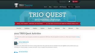 TRIO Quest Activities - UW Departments Web Server - University of ...
