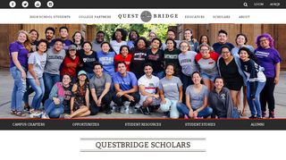 QuestBridge | QuestBridge Scholars