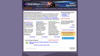 FutureQuest Professional Web Hosting Services