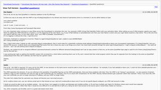 QuestMail question(s) [Archive] - FutureQuest Community - fqforums.net