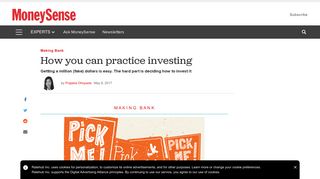What I learned by opening a practice investing account - MoneySense