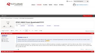 STAY AWAY from Questrade!!!!!!!! - RedFlagDeals.com Forums