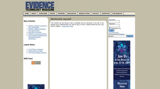 Evidence Technology Magazine - QueTel Corporation
