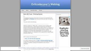 Bank UBI Fraud – Phishing Domain | Evilcodecave's Weblog