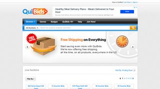 QuiBids, The Best Online Auction Site! - QuiBids.com