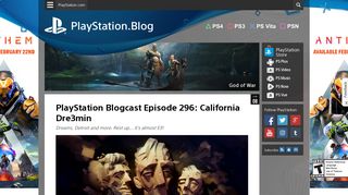 PlayStation Blogcast Episode 296: California Dre3min – PlayStation ...