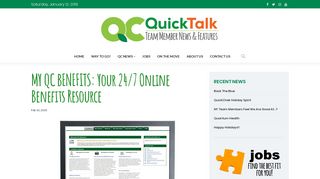MY QC BENEFITS: Your 24/7 Online Benefits Resource – QUICKTALK ...