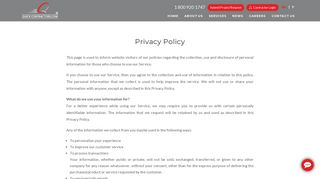 Privacy Policy - QUICK CONTRACTORS