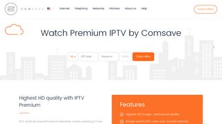 Watch Premium IPTV by Comsave