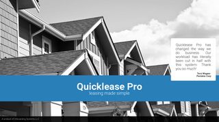 Quicklease Pro leasing made simple Quicklease Pro has changed the ...