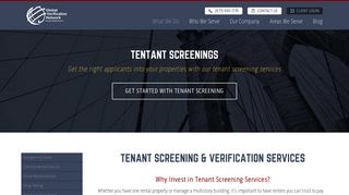 Tenant Screening, Background Check & Verification Services