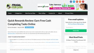 Quick Rewards Review: Is This GPT Site a Scam or Legit?