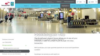 QuickSuper: The easy way to pay - TWUSUPER